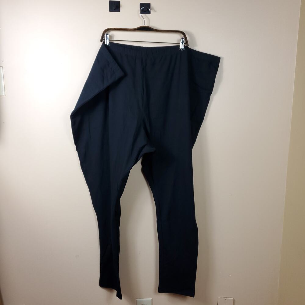 Woman Within Mid-rise Pull-on Leggings in Black Size 38/40 Tall